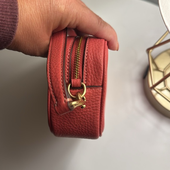 Coach Jamie Wristlet in Watermelon Pink - Picture 6 of 9